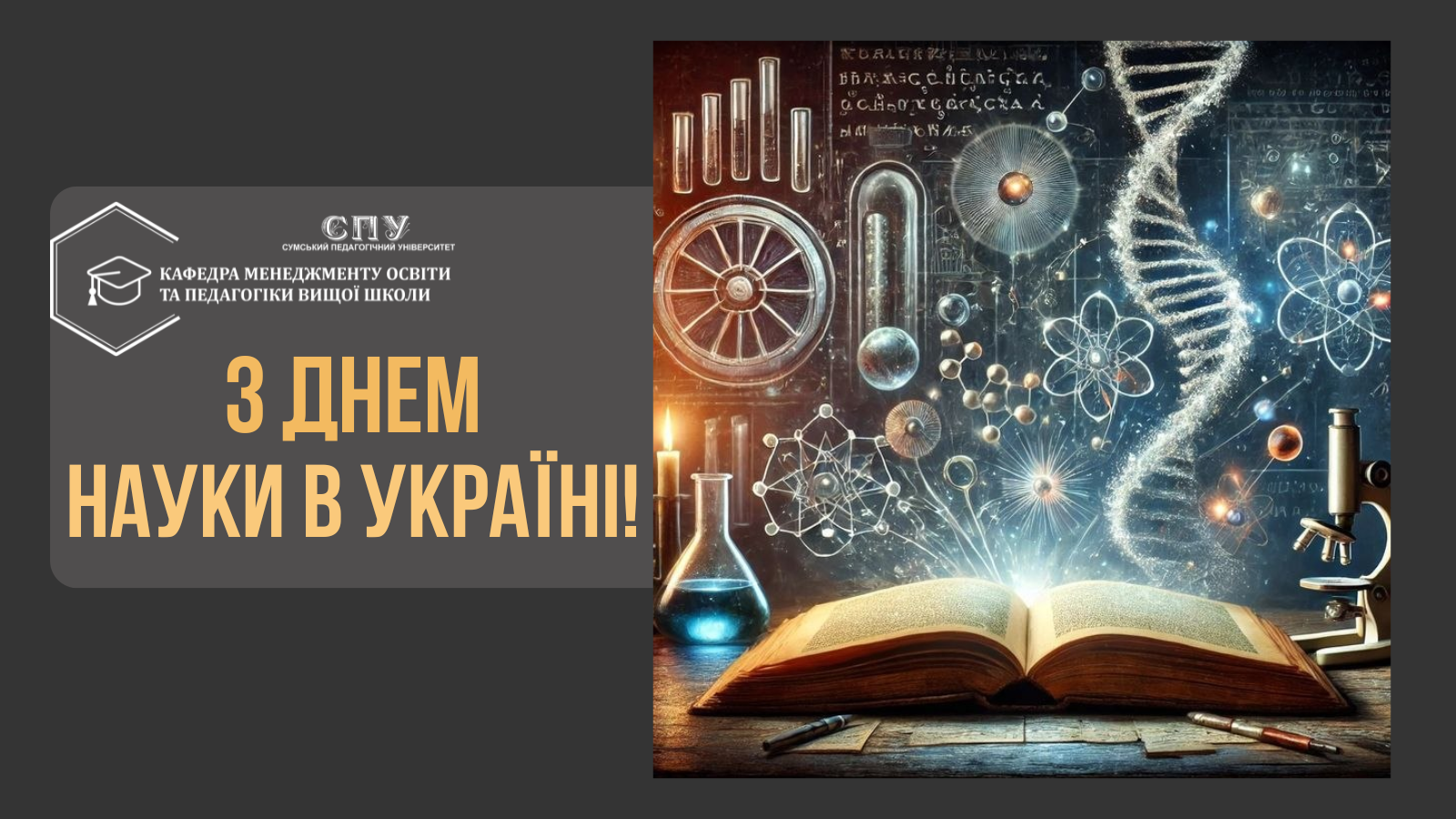 З ДНЕМ НАУКИ В УКРАЇНІ! 